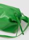 Green Shoulder Bag with Zip Closure_1
