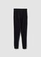 Blue organic cotton pyjama trousers with elasticated waistband_5