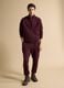 Red full-zip jacket with stretch Easy Dry fabric, regular fit_1