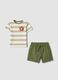 Multicolour pure cotton boys&rsquo; set with lion patch_0
