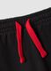 Red pure cotton set with top and shorts for baby boy, regular fit_2
