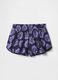 Purple Floral Shorts_3