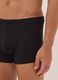 Multipack of five black organic cotton boxers_3