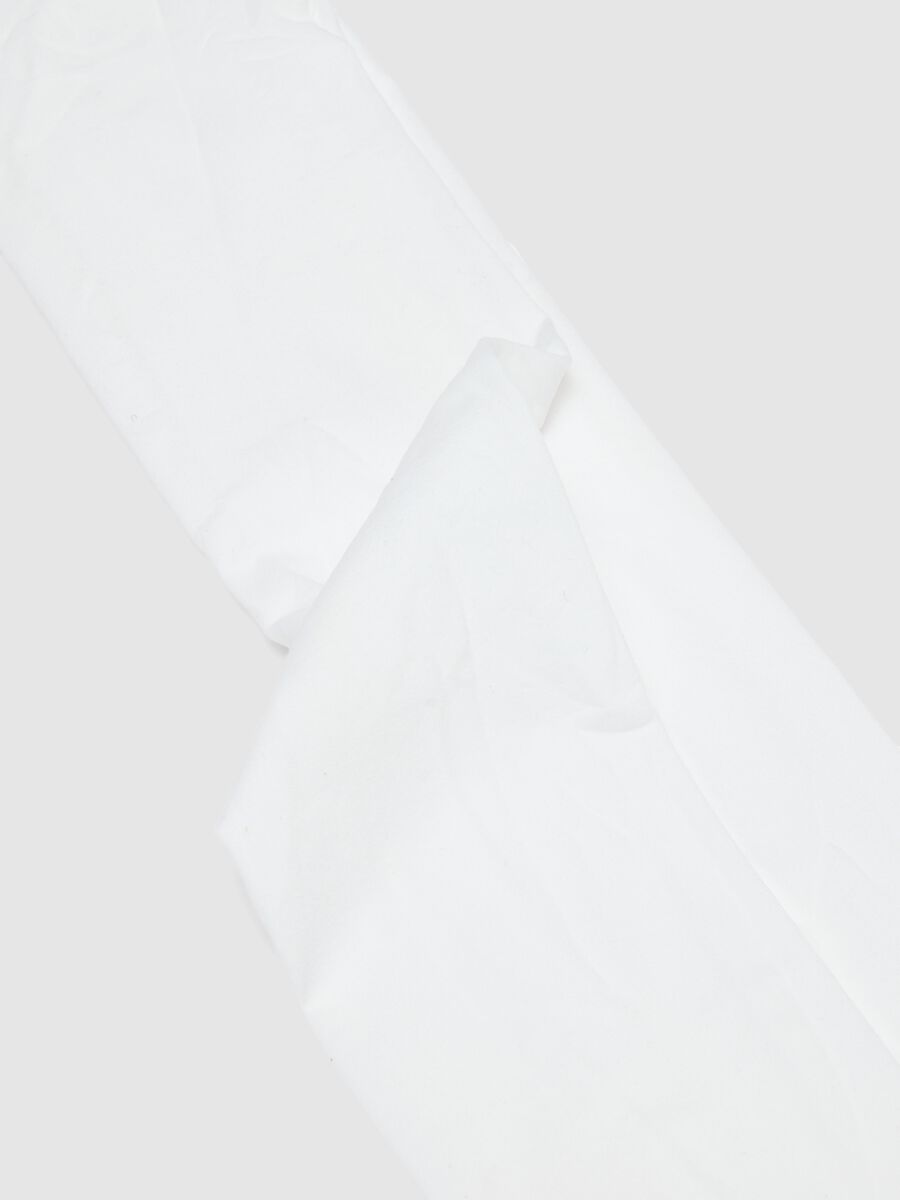 Girls' white tights_1