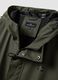Green regular-fit raincoat with zip_1