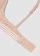 Beige Stretch Organic Cotton Triangle Bra_5