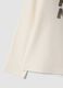 White stretch cotton Minnie print top_3