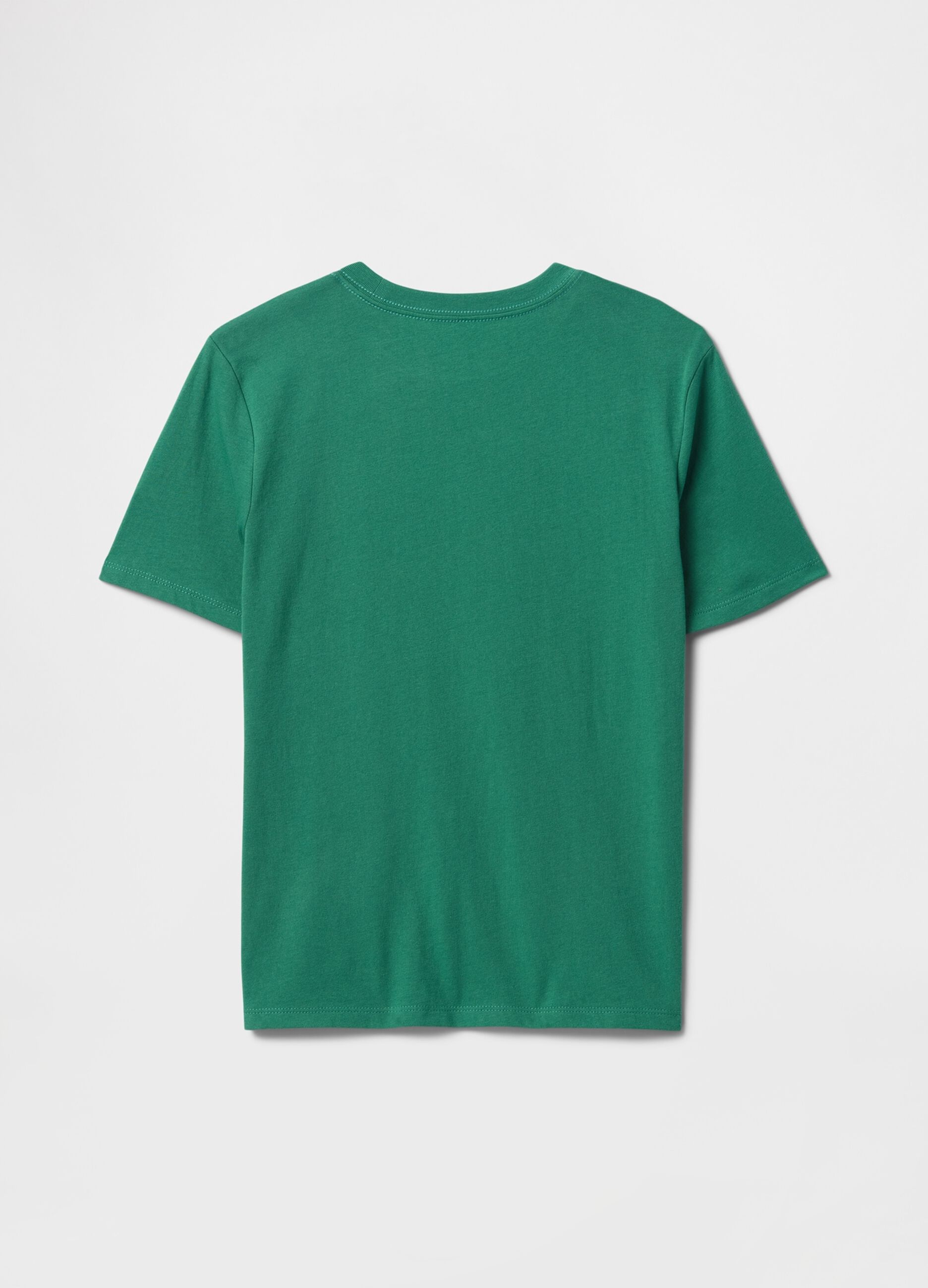Green T-shirt with GAP Athletic Graphic