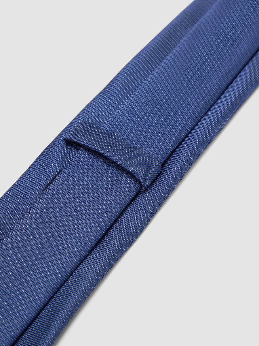 Cravatta blu pala 7,5 cm_1