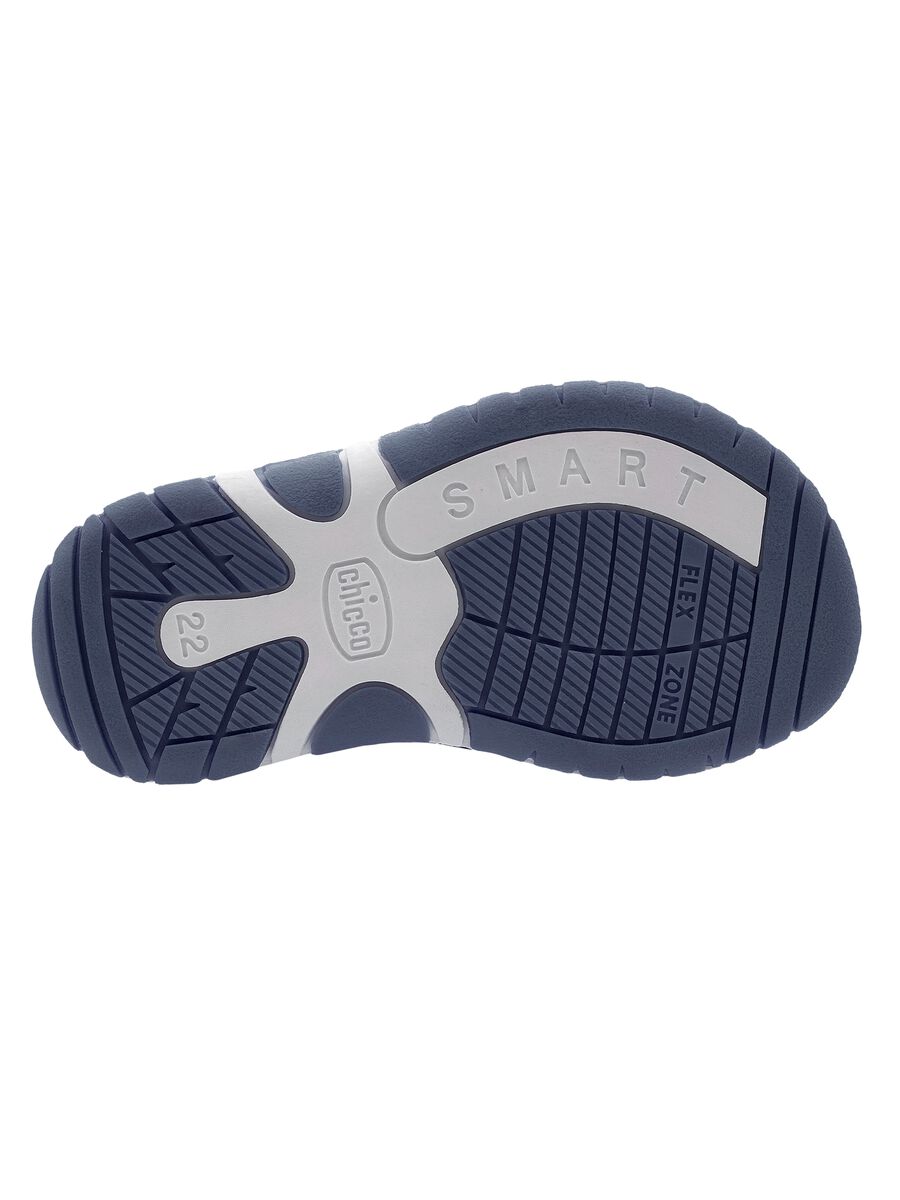 Multicolour sandals with hook-and-loop closure for children_2