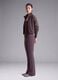 Purple flared leggings in breathable stretch fabric ALTAVIA STUDIO_0