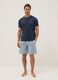 Multicolour pure cotton regular fit short pyjamas_0