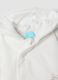 White padded jacket in organic cotton blend with Mickey embroidery for baby_3