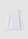 Boys&rsquo; white relaxed-fit T-shirt in pure organic cotton_5