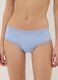 Blue stretch-fabric briefs with lace detailing, regular fit_1