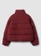 Red padded jacket with zip and high neck ALTAVIA STUDIO_5