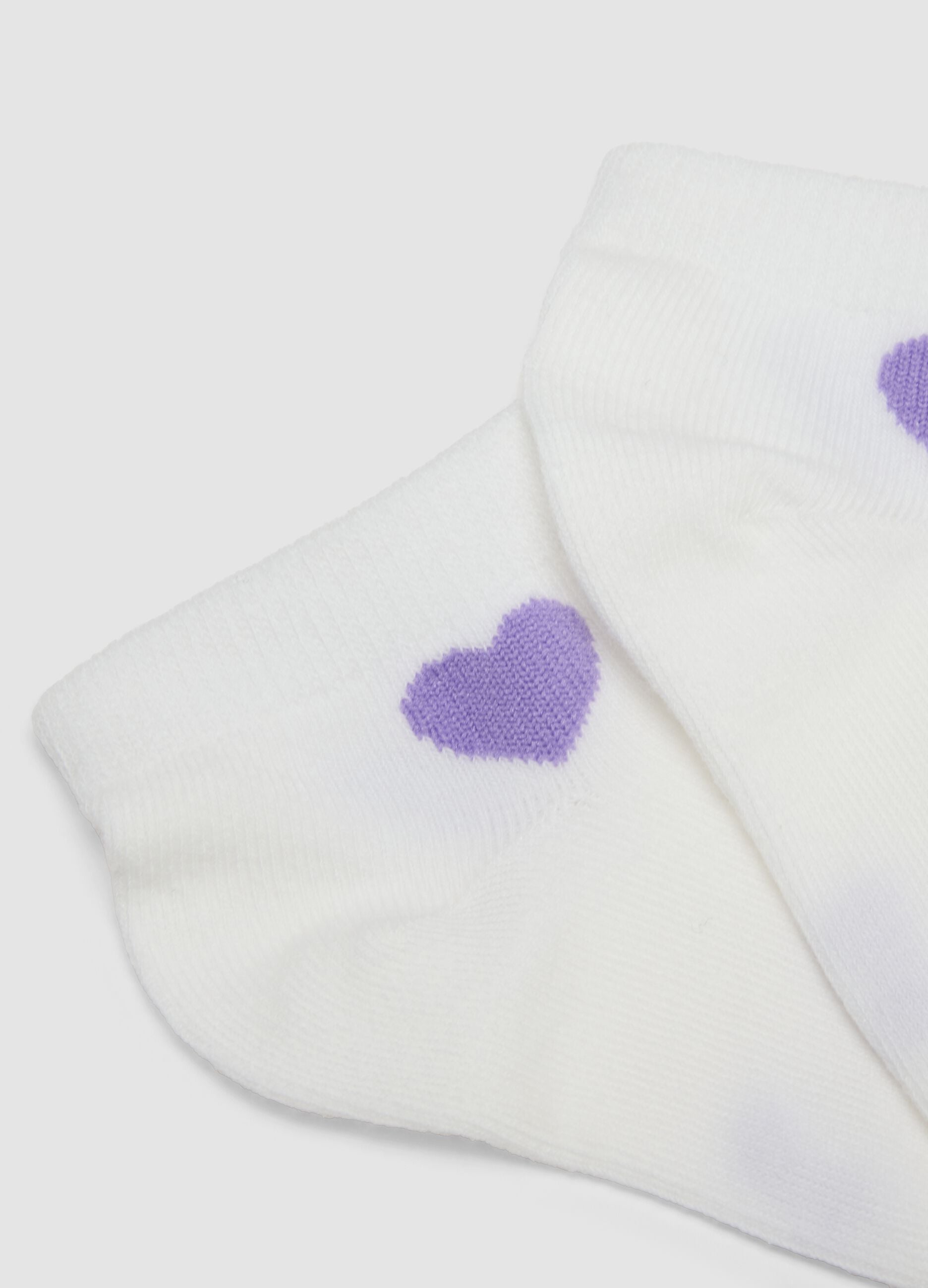 Girls&rsquo; multicolour stretch cotton-blend sock multipack