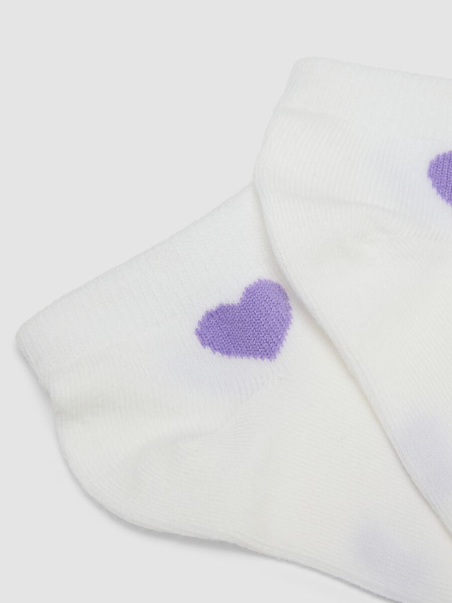 Girls&rsquo; multicolour stretch cotton-blend sock multipack_1