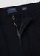 Black straight-leg trousers in stretch cotton twill_6