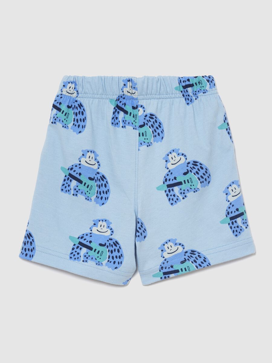 Pure cotton printed shorts_1
