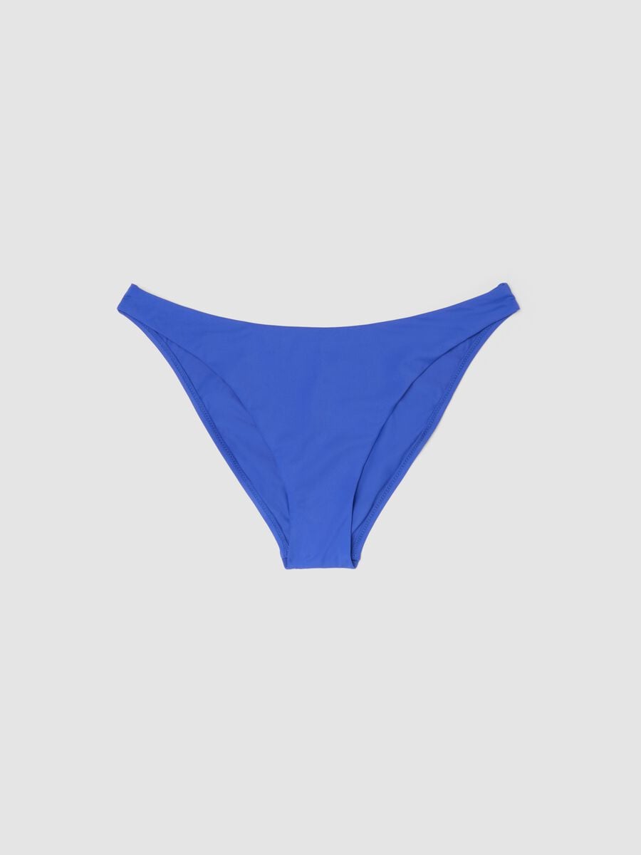 Blue stretch-fabric bikini bottoms_4