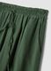 Green viscose-blend palazzo trousers_5