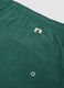 Green swim shorts with elasticated waist_5