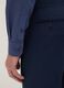 Blue shirt with French collar in pure cotton slim fit_3