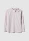Oversize fit multi-colour striped stretch cotton shirt_4