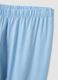 Light blue pure organic cotton pyjamas with animal print_2