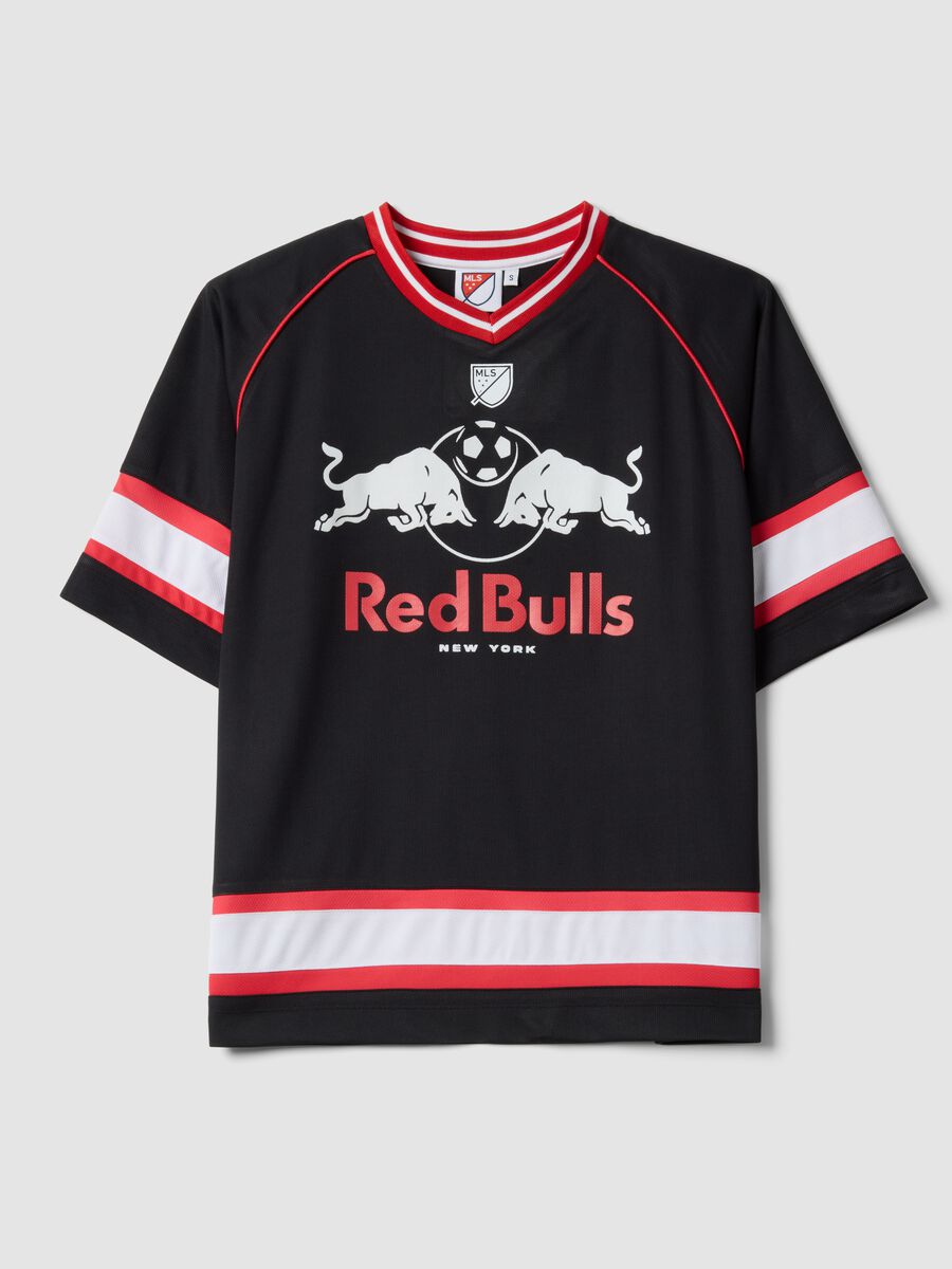 Multicolour oversized fit Red Bulls T-shirt_4