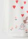White pure cotton regular fit t-shirt for girls_2