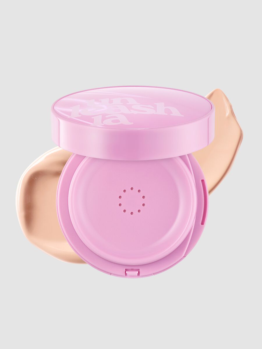 DON'T TOUCH GLASS PINK CUSHION RE-FEEL 21N HYALINE - Make-up coreano_0