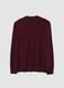 Red cotton and cashmere-blend crew-neck jumper_2