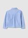 Girls' regular fit multicolour striped cotton shirt_1