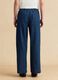 Blue denim jogger trousers in pure cotton, relaxed fit_2