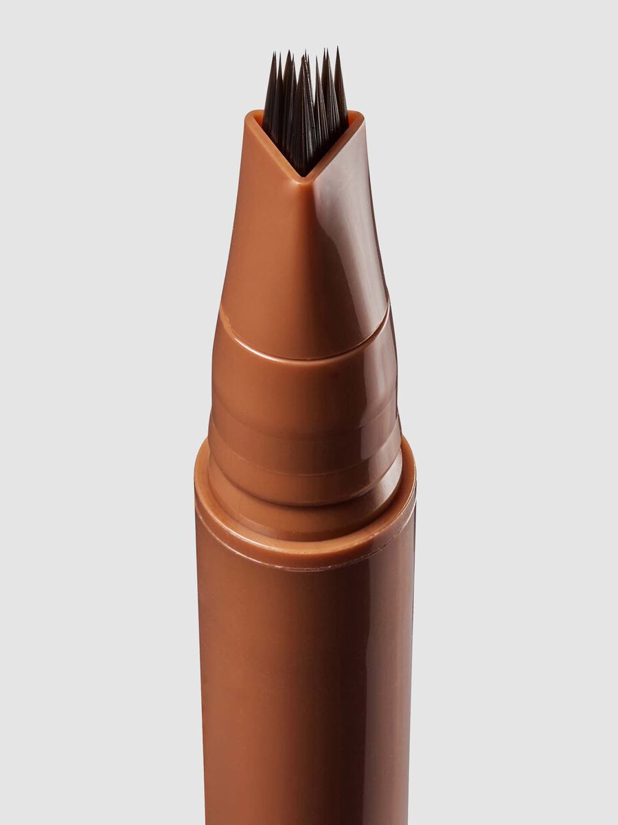 Fluffer Brow Brush Natural Brow Pen Medium Brown 0.5 ml_2