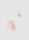 Infant's multicolour cotton-blend socks twin pack with prints_0