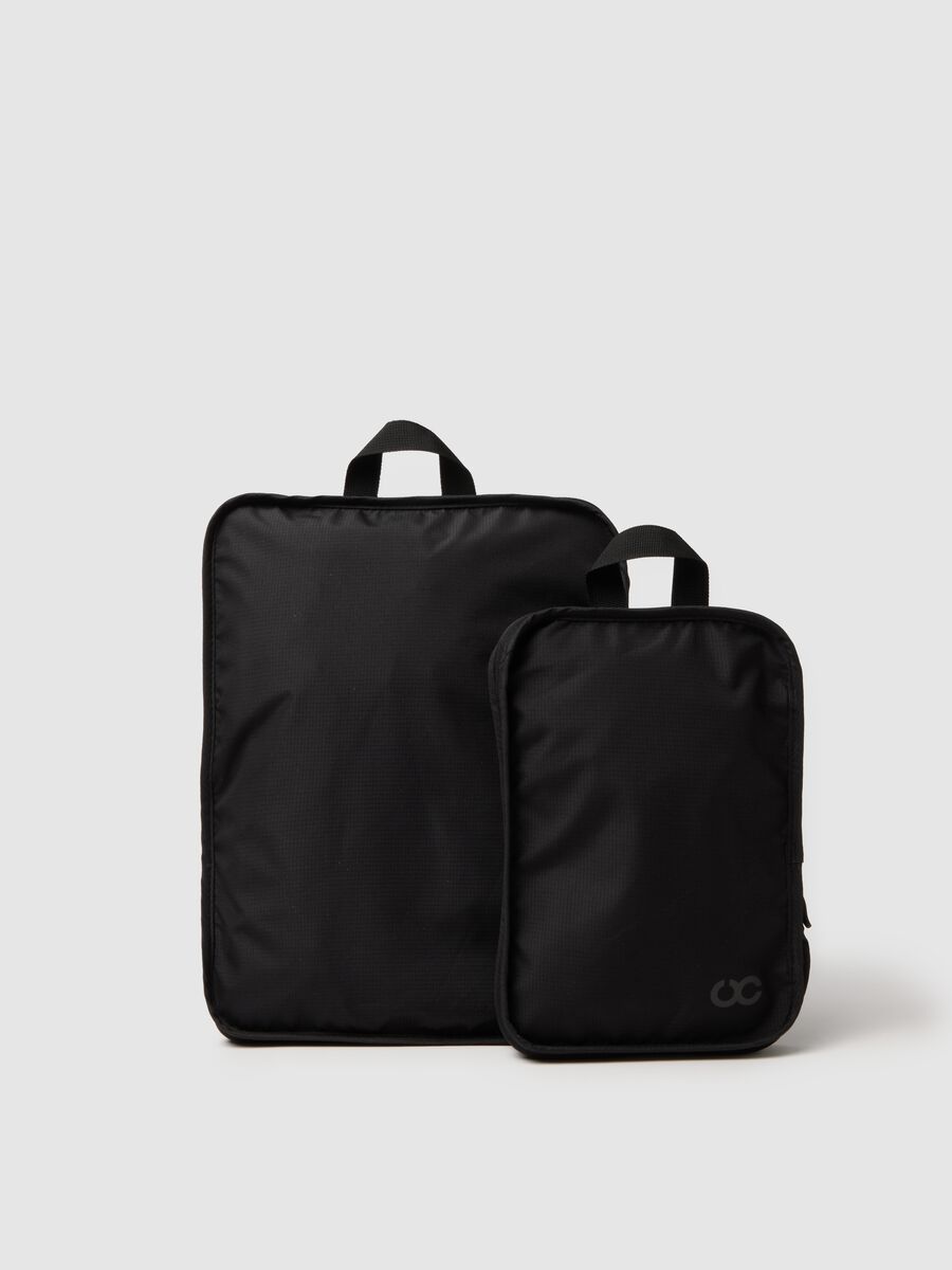 Borsa a spalla utility nera con design compatto_0
