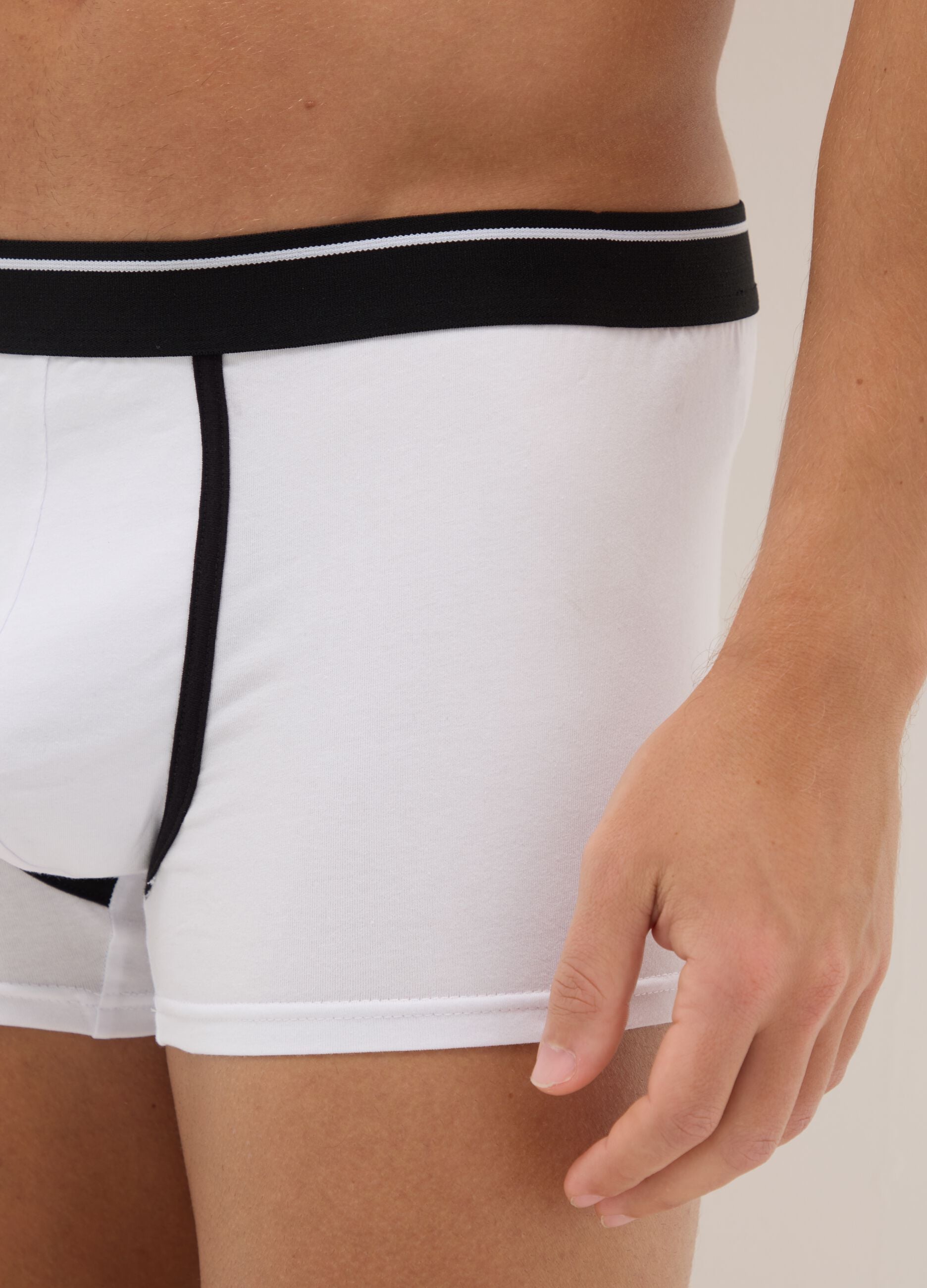 Multicolour Cotton Stretch Regular Fit Boxer Tripack
