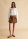 White pure cotton blouse regular fit with embroidery_1