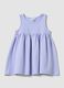 Purple organic cotton mini dress_0