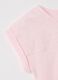 Cotton T-shirt with broderie anglaise insert_2