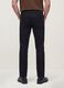 Black slim-fit stretch cotton twill trousers_3