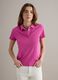 Pink organic cotton polo shirt, regular fit_0