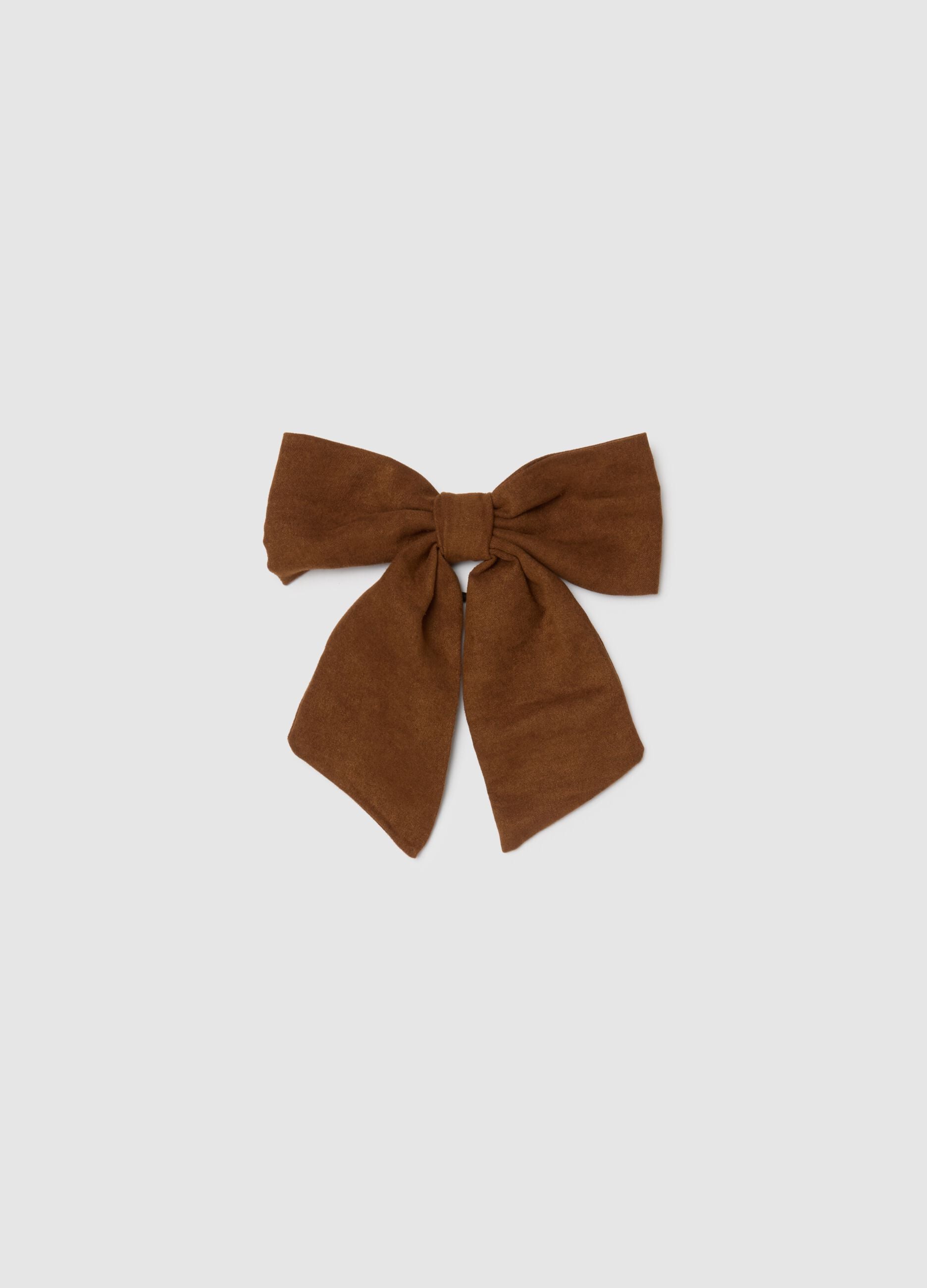 Brown Hair Bow
