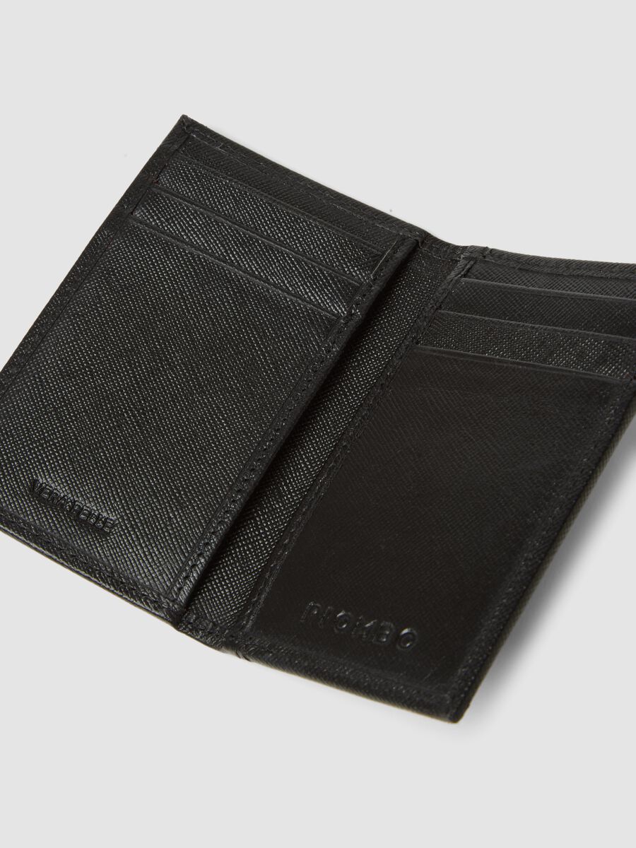 Portafoglio nero in vera pelle_2