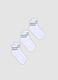 3-pack of white stretch organic cotton sports socks_0