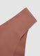 Brown ribbed stretch microfibre briefs_1