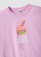 Regular fit pink pure cotton T-shirt with Patrick Star print_5